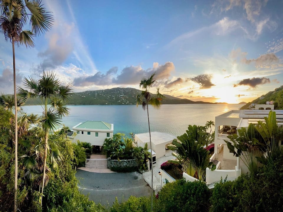 Lower patio deck View