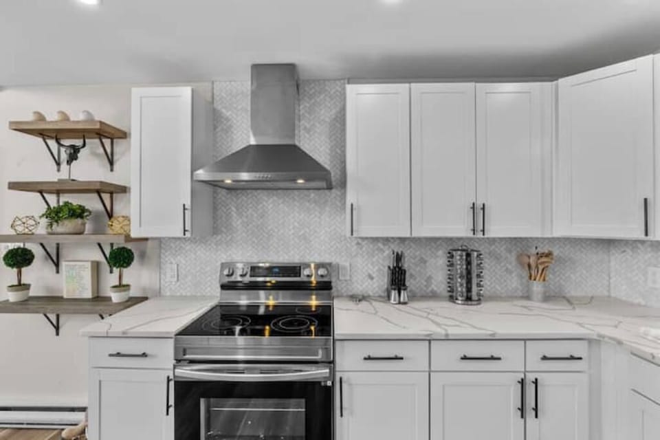 A full-kitchen for your cooking needs