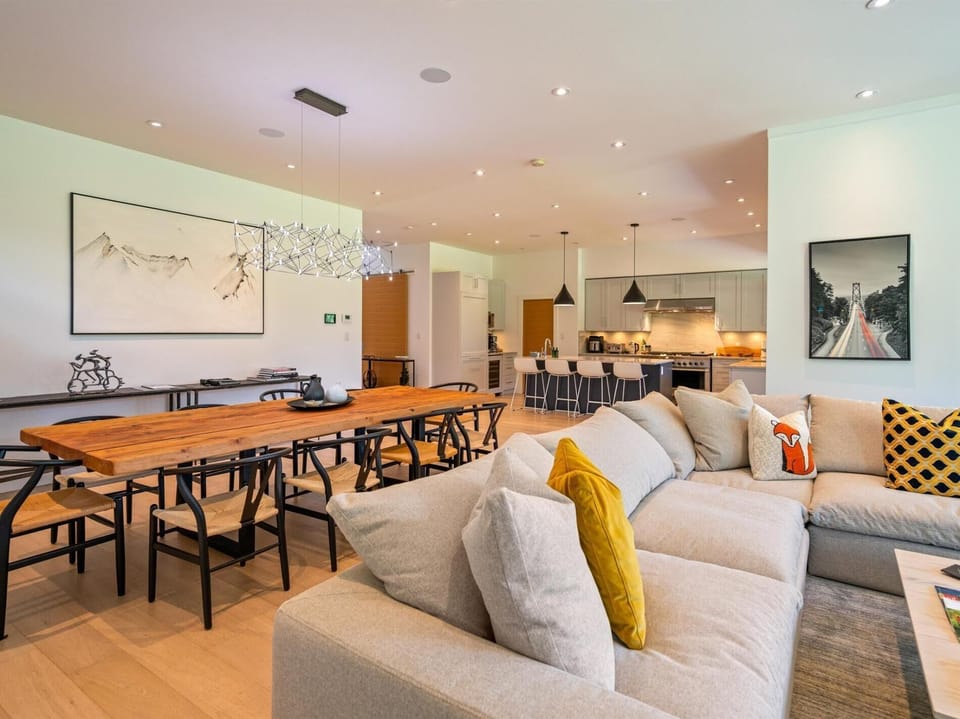 Formal Dinning with Local artwork to fill the home