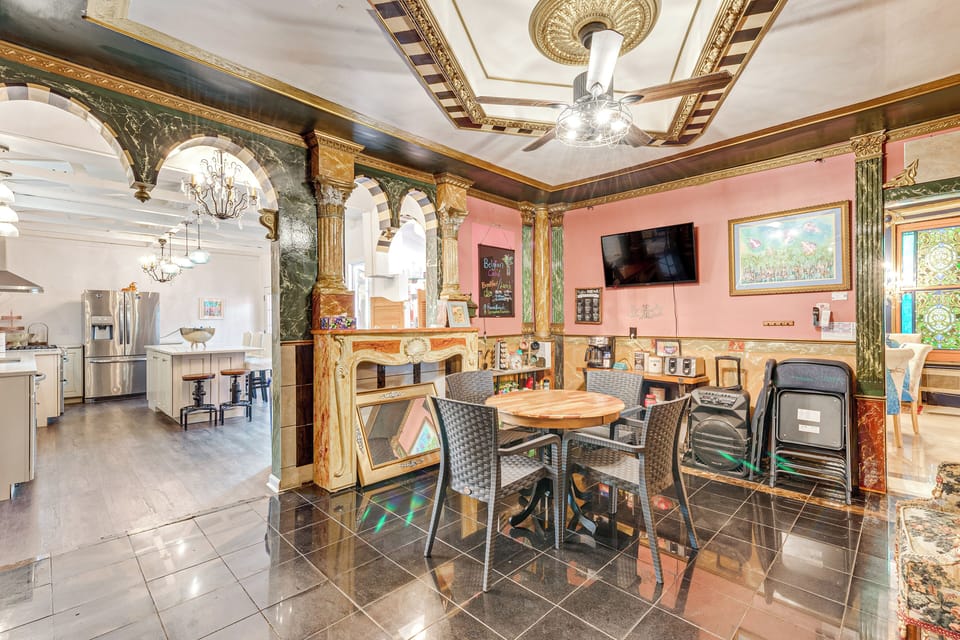 Coffee Bar & Breakfast Table