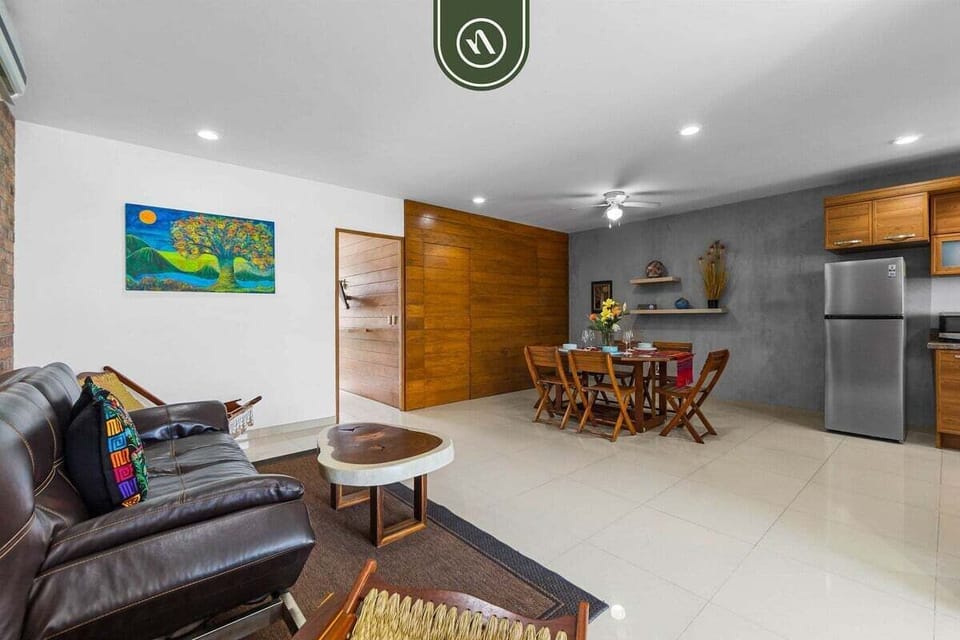 Living room with AC & multiple environments for top comfort