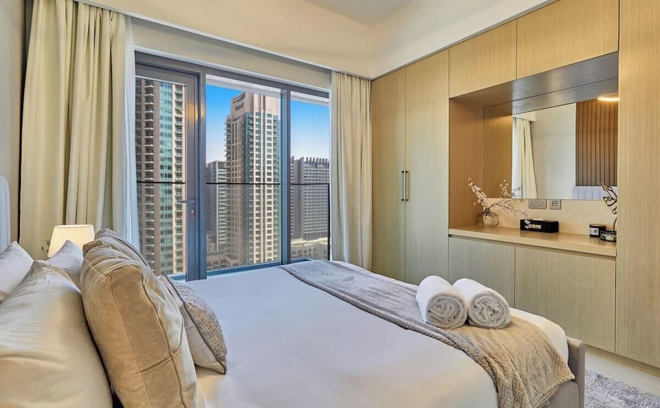 Bedroom with Queen Bed: "Experience comfort in our queen-sized bed, ensuring a restful stay for you and your loved ones."