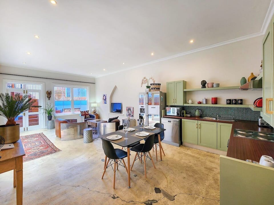 Open plan living, dining and kitchen area- all with modern, high quality finishes