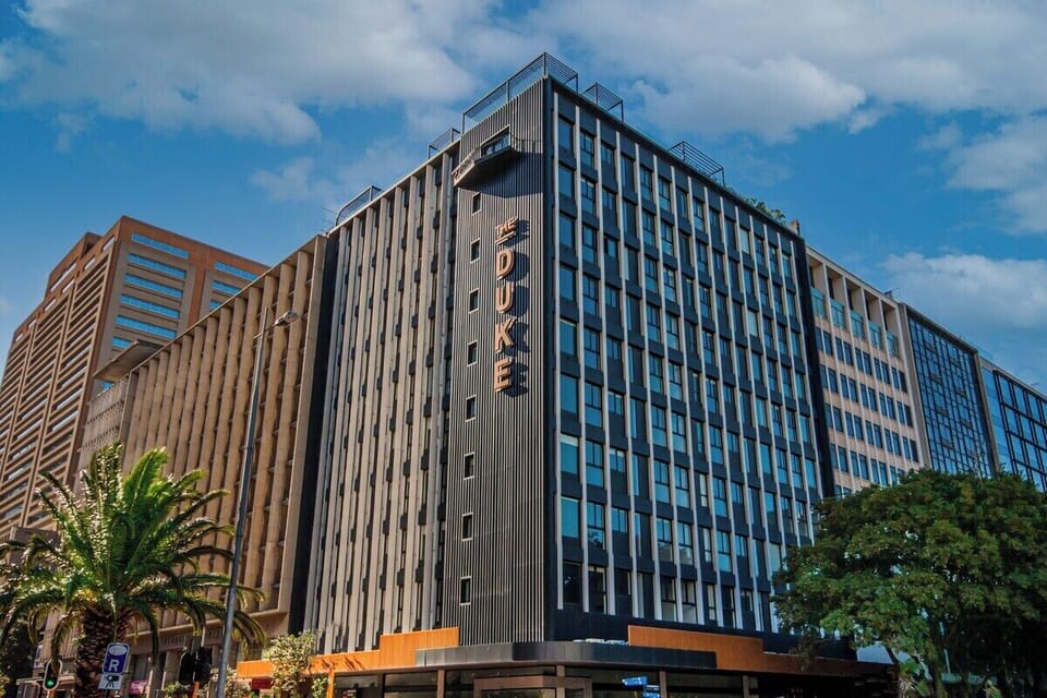 Exterior of the building