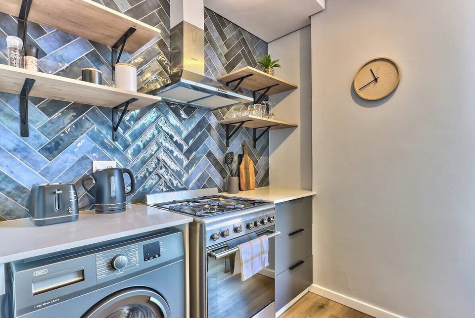 Modern, brand new kitchen with all essentials