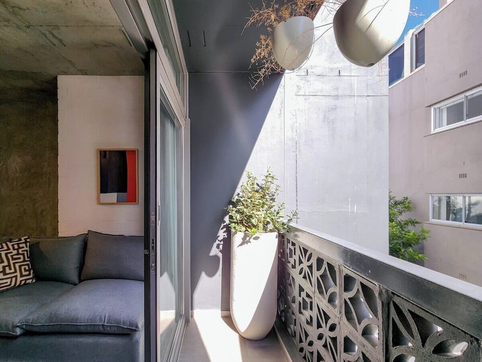 Patio leading onto Balcony