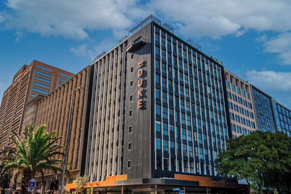 Exterior of the building