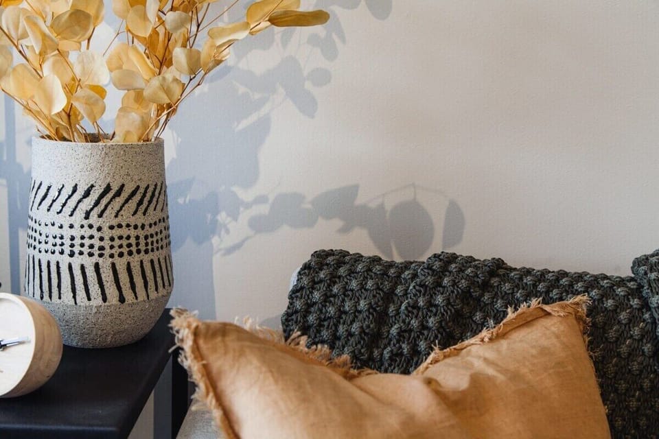 Luxurious Textures Throughout the Apartment