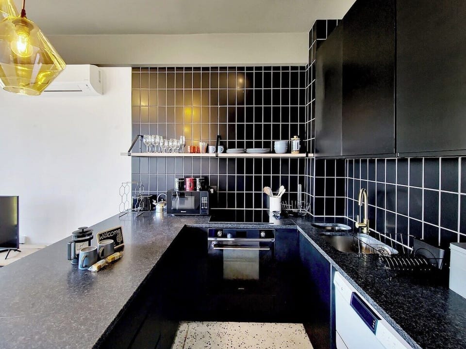 Sleek. modern kitchen with all the essentials