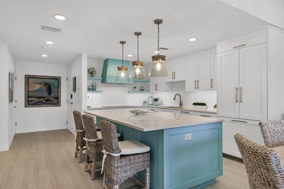 Lido Key Towers 1D by FVC - Kitchen