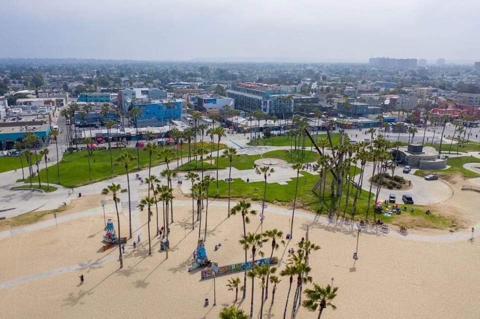 Stroll through sunny green spaces before heading back to relax.