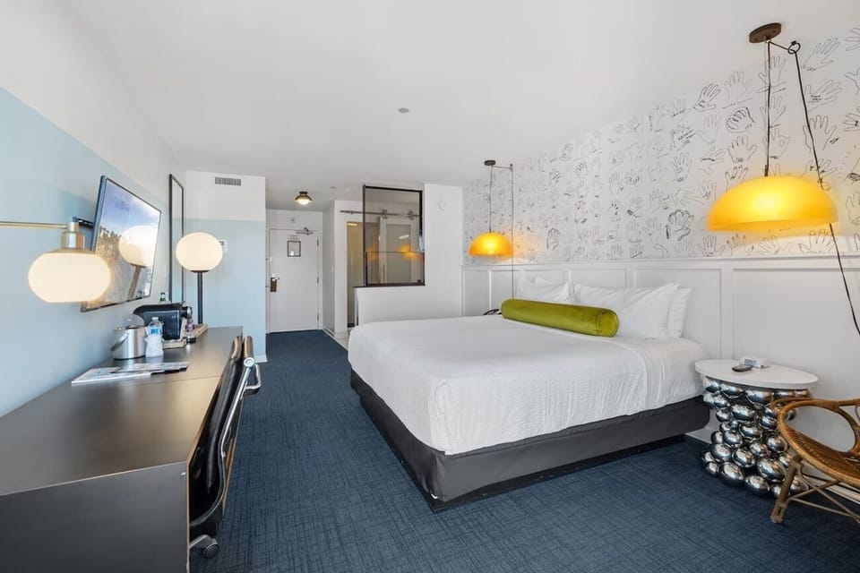 Bedroom. Interior and views may vary based on location and availability.