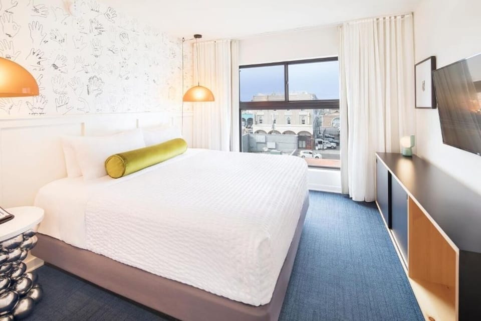 Bedroom. Interior and views may vary based on location and availability.