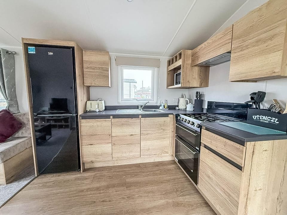 This kitchen and its dining table are the centerpiece of your experience.