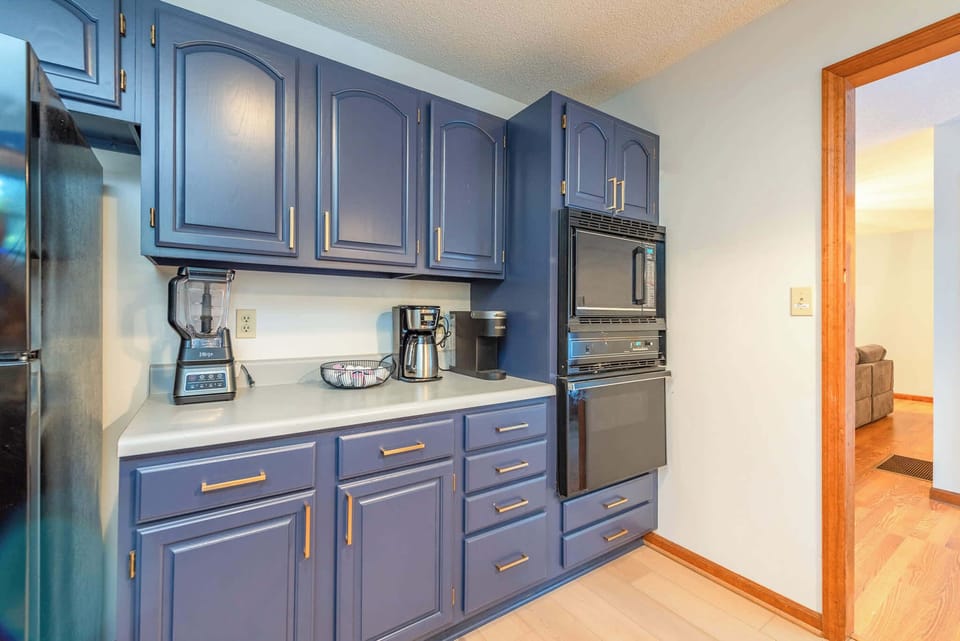Complete with high-end appliances, generous counter space, and everything you need to feed a crowd!