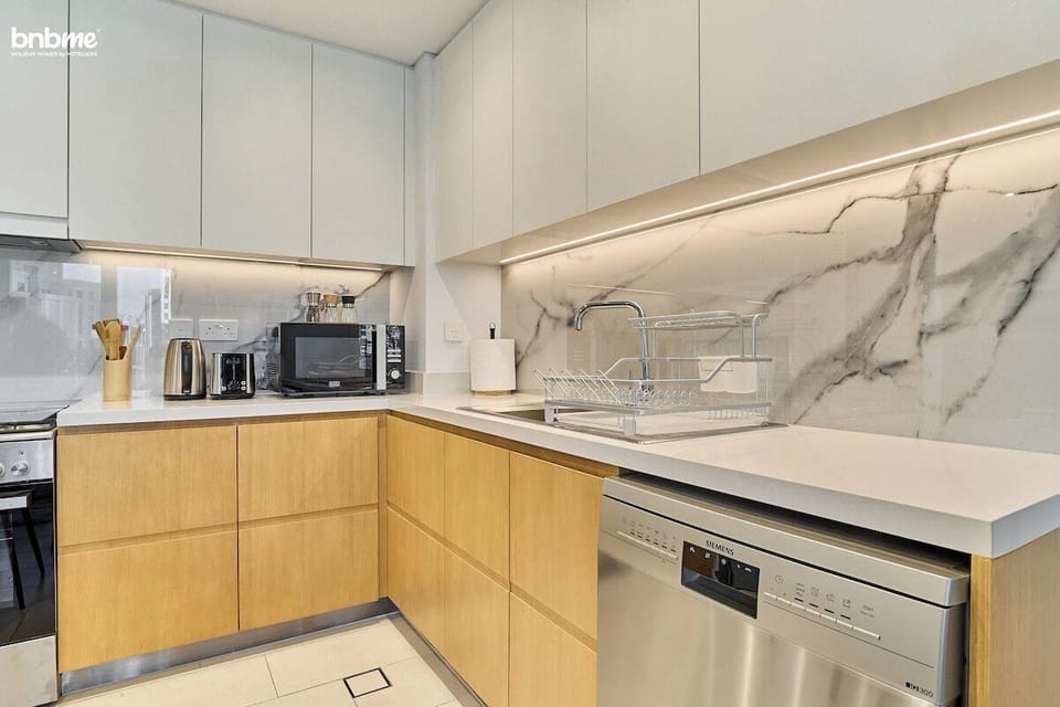 Elevate your culinary experience in our fully modular kitchen.