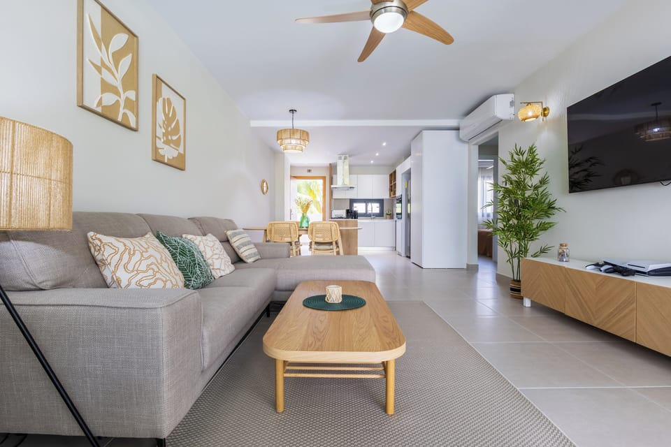 Bright and airy atmosphere.