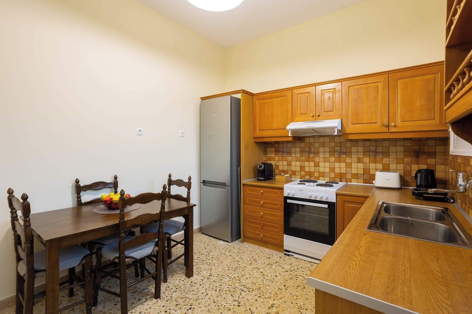 Spacious dining area for home-cooked meals