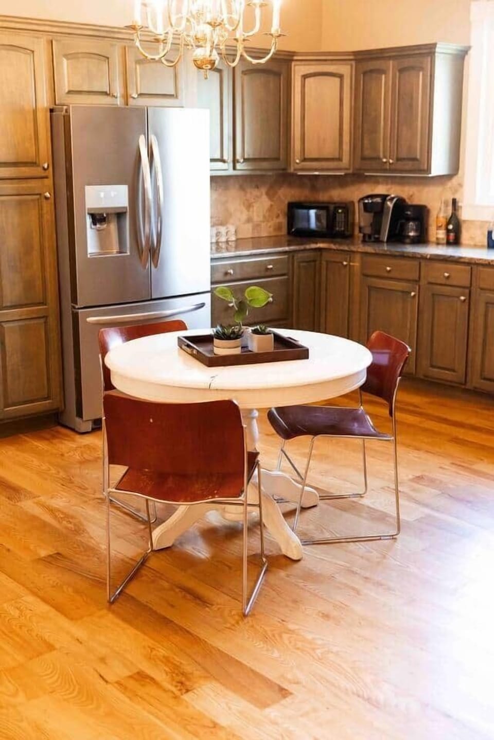 Large Kitchen with lots of counter space.  