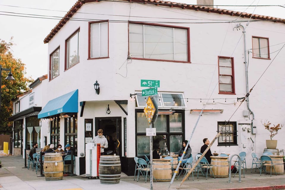 Snail Bar, nearby natural wine bar with exceptional apéro and dinner menu.