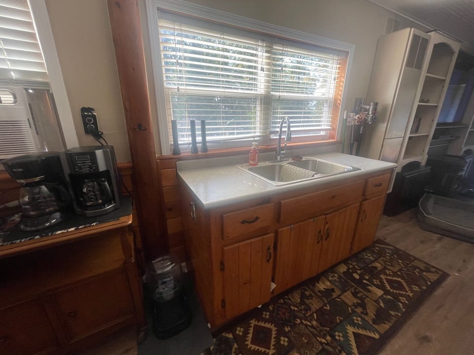 Kitchen sink and counter