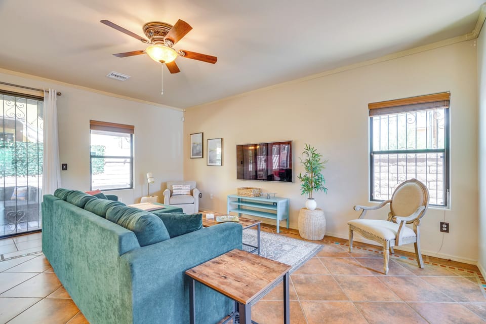 Tucson Vacation Rental | 3BR | 2.5BA | 2,100 Sq Ft | Stairs Required