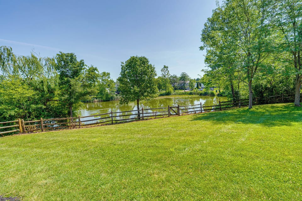 Private Backyard | Lake Views
