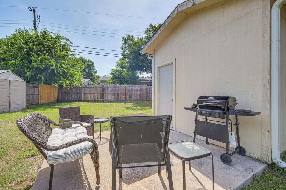 Fenced-In Backyard