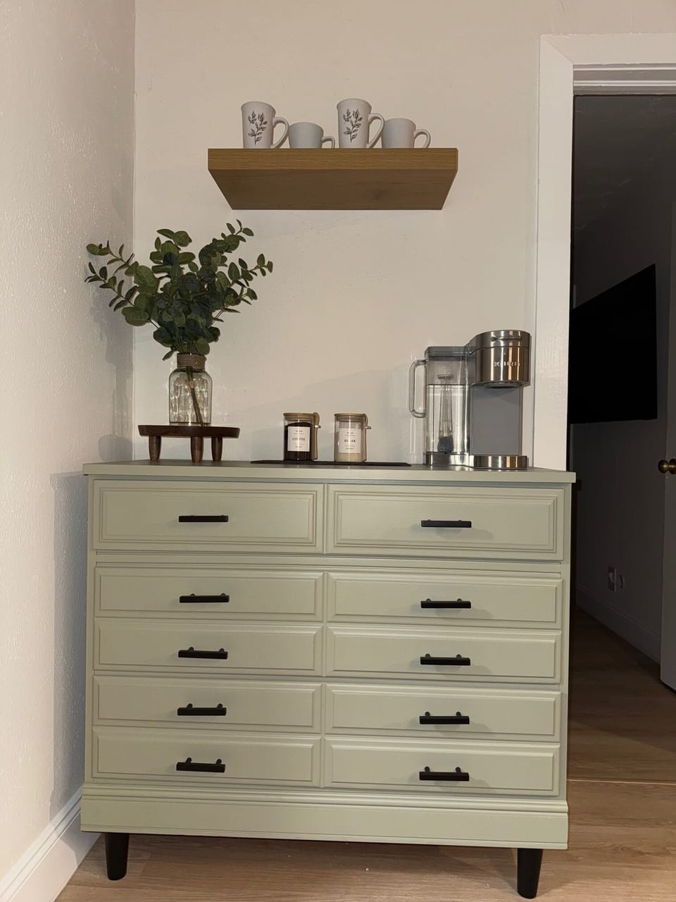 complimentary coffee station 