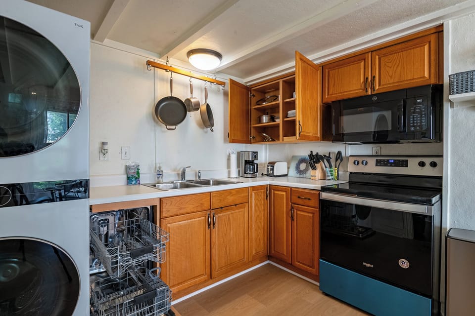 Kitchen with supplies/utensils