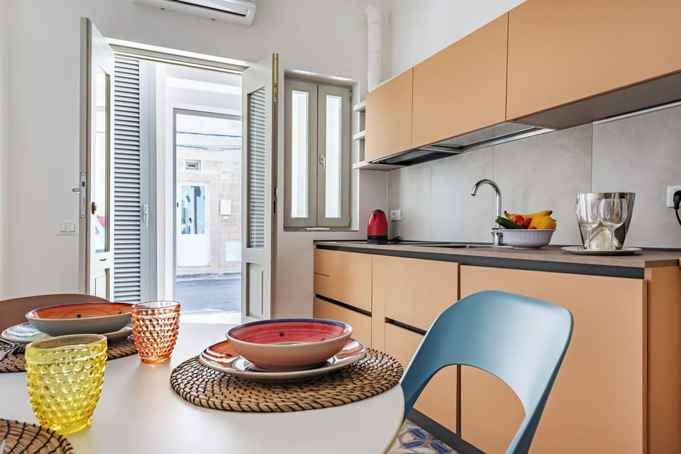 Kitchen and dining area