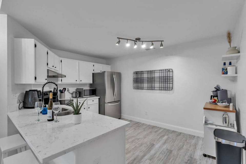 Cozy yet spacious kitchen — perfect for cooking and gathering