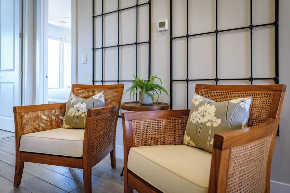 This upstairs lounge was designed for connection. 