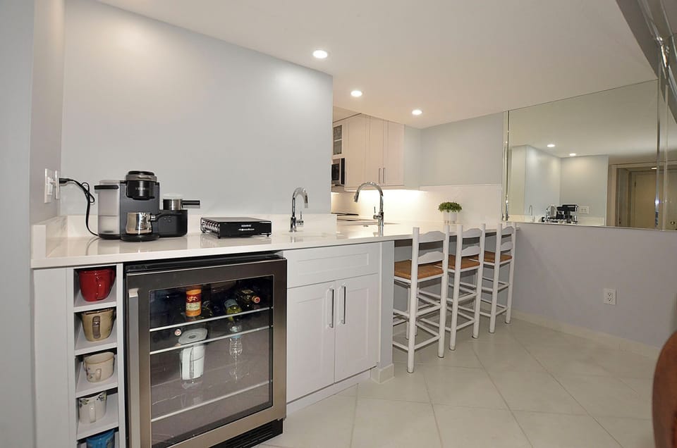 Coffee Bar adjacent to Kitchen.