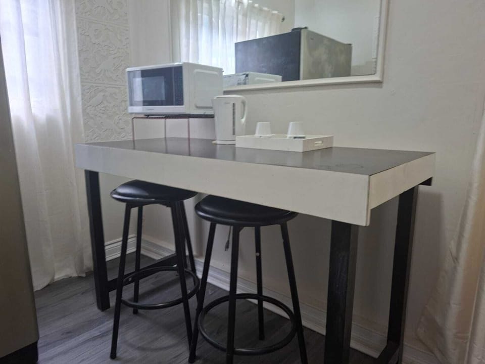 Coffee area and seating 