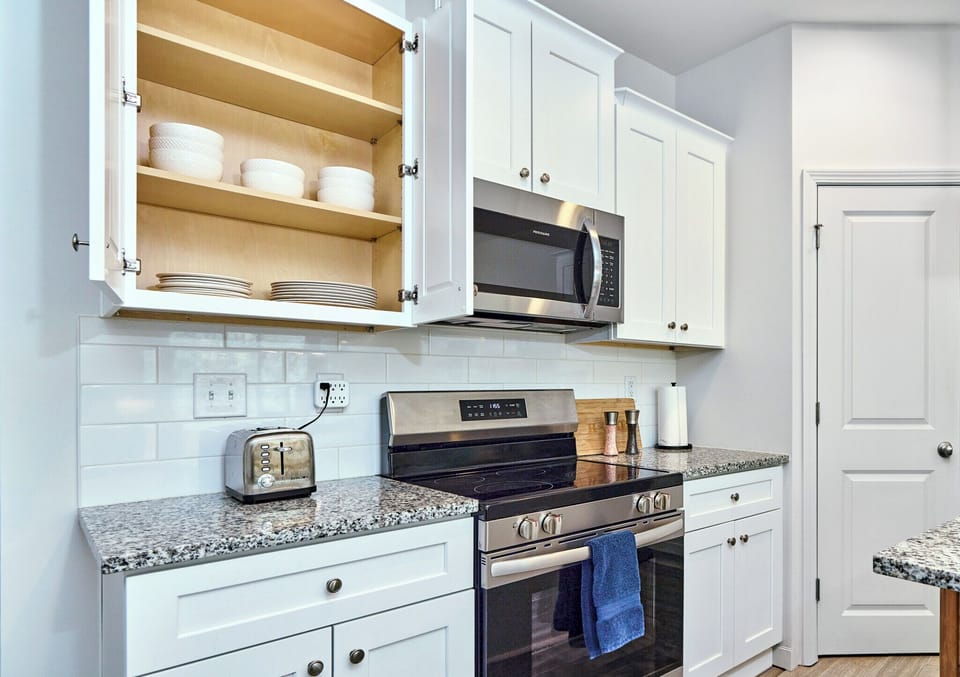 Both Kitchen's are Stocked
