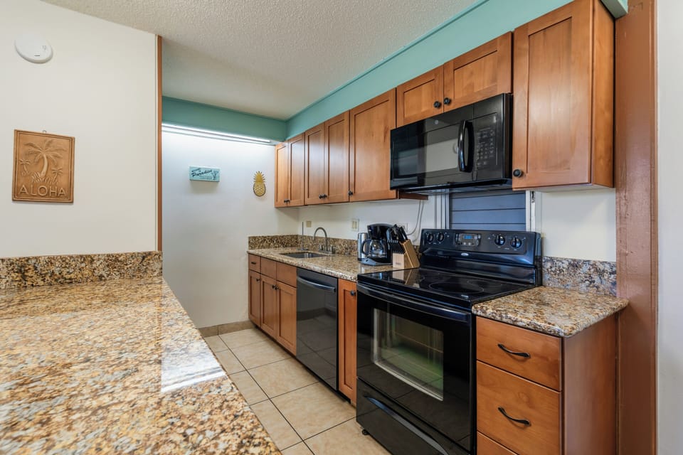 Well-appointed kitchen