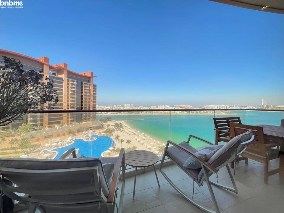 Private Balcony: "Take in panoramic views and bask in the tranquility of your own private balcony."