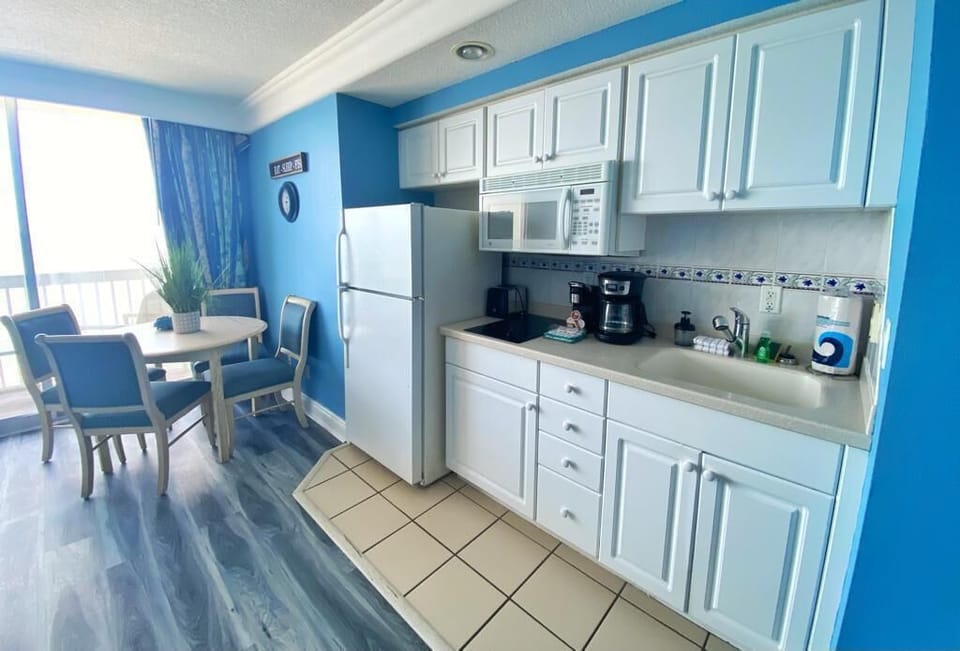 Your cozy kitchen awaits with all the essentials.
