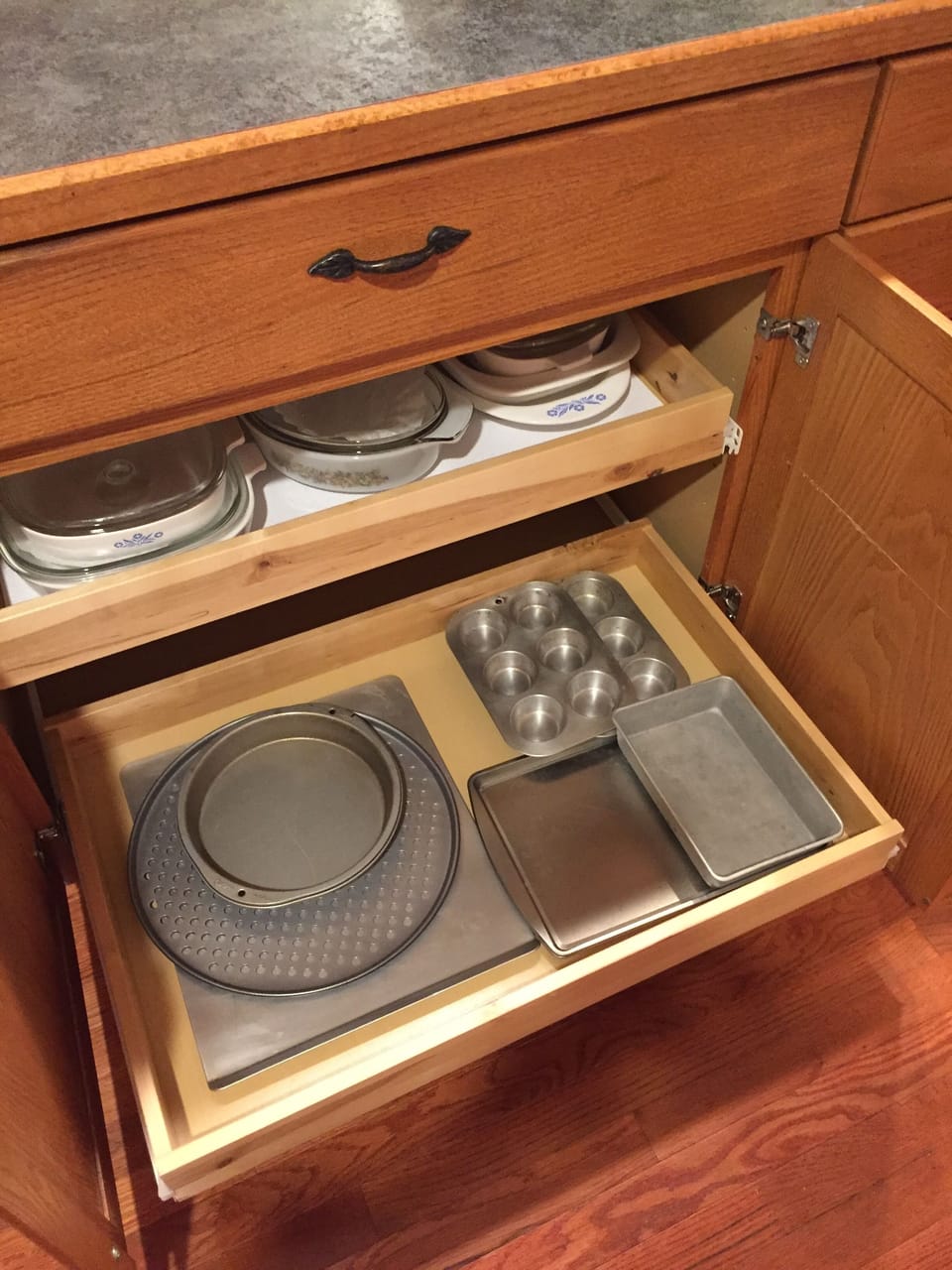 Even more pans.