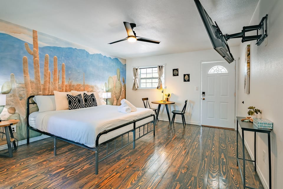 Drift into comfort with crisp, high-quality linens that bring an added sense of relaxation to your stay.