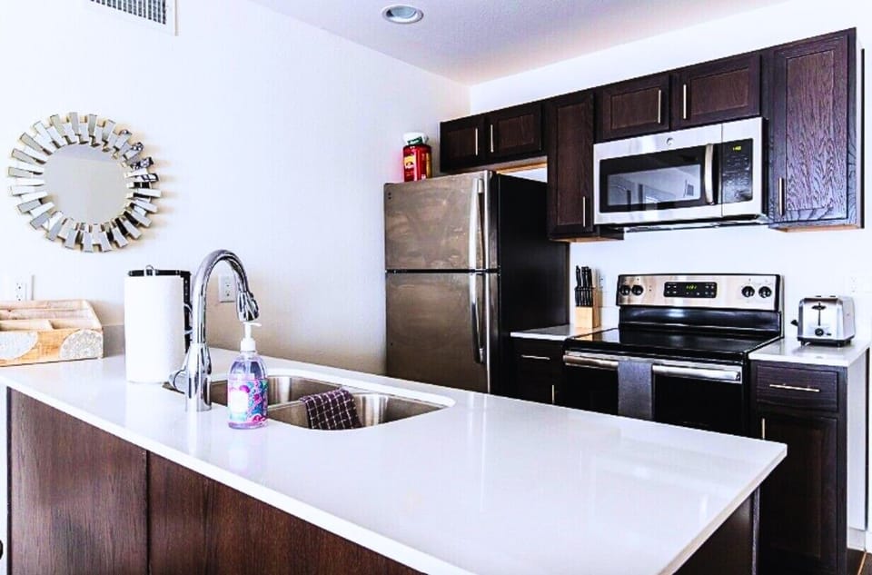 Sparkling clean and inviting
