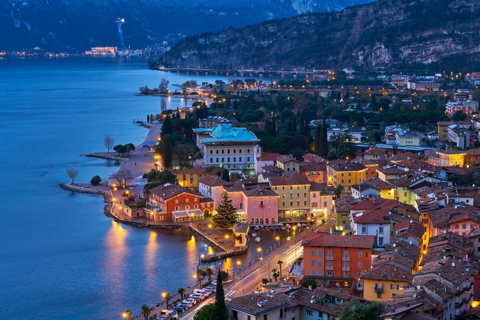 Torbole seen from above