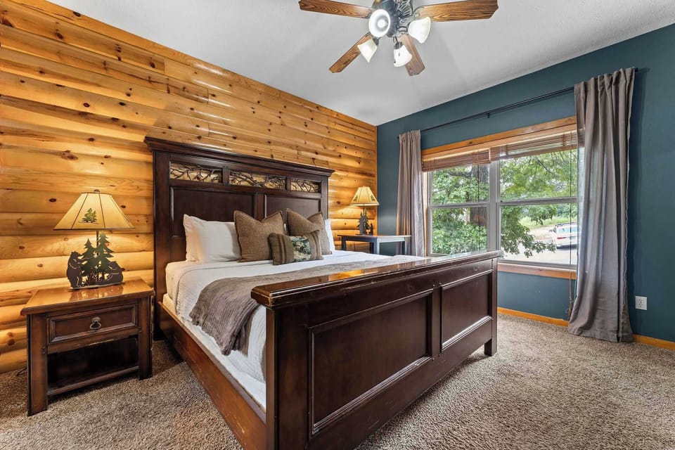 Bedroom 2 is also on the main level with a king bed.