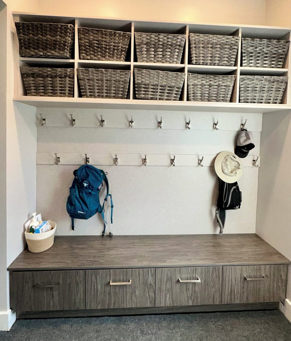 And yes, more drawers and cubby holes for your ski accessories and clothing.