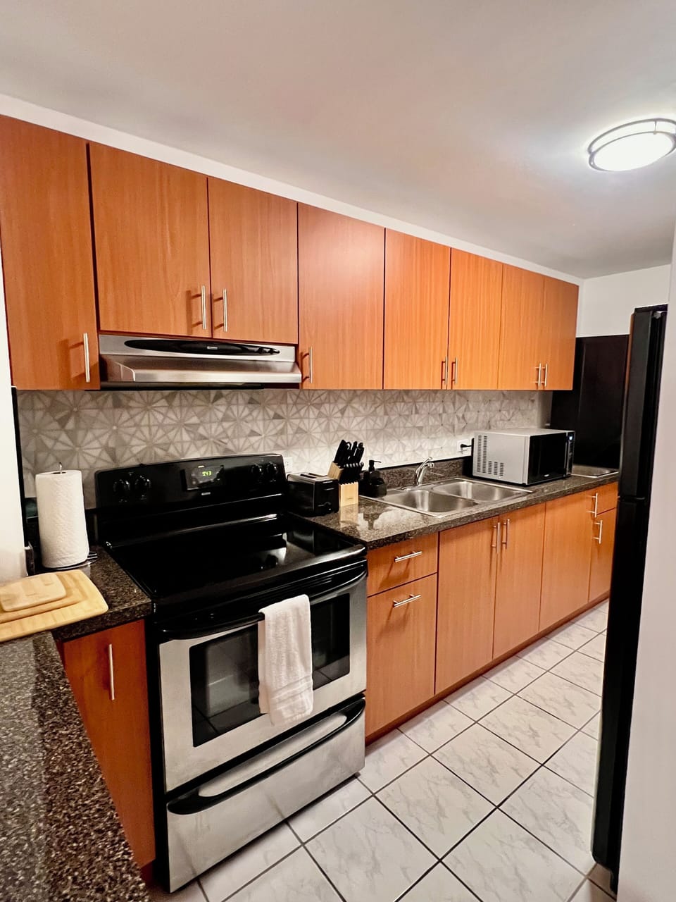 Fully equipped kitchen