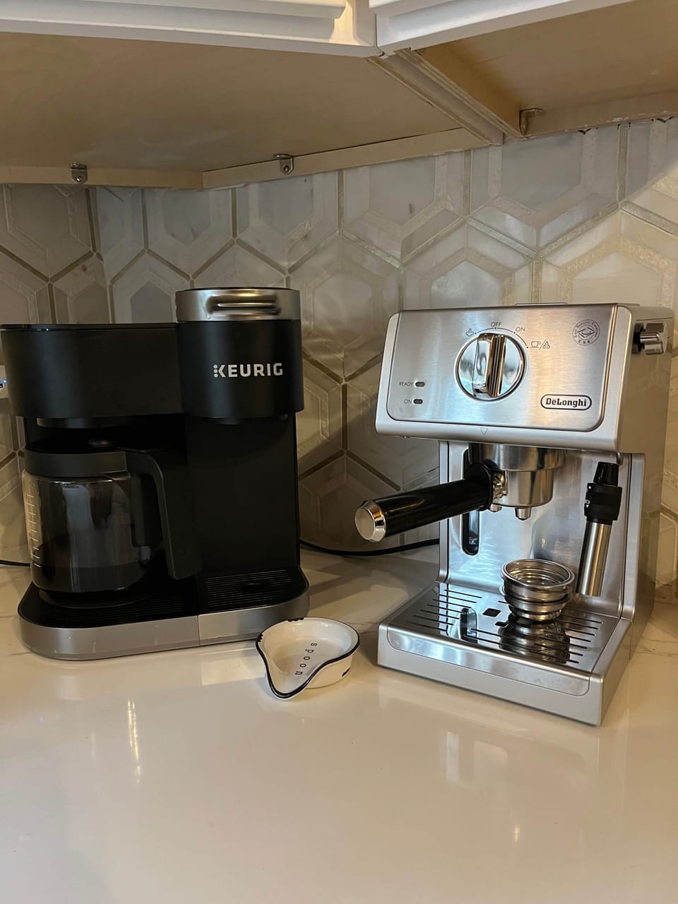 Kuerig and Espresso Maker