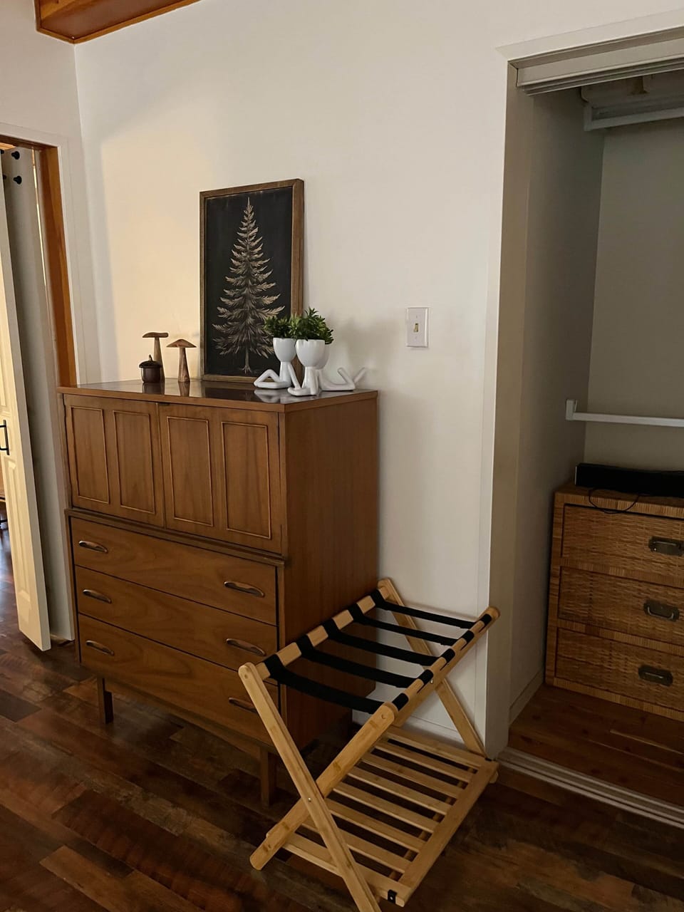 King Bed down stairs