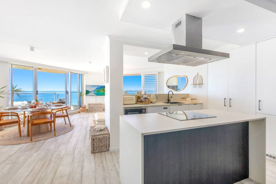 Lavish views from the kitchen