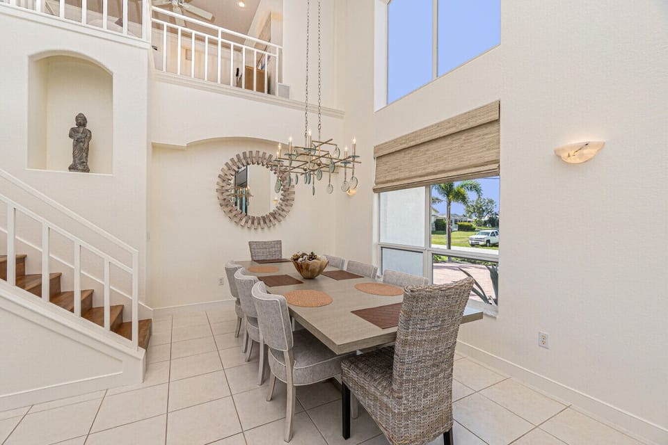 Stylish dining room for memorable gatherings